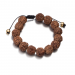 Pulsera Antiestrés de Semilla de Rudraksha